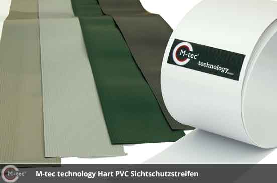 Hart PVC Streifen