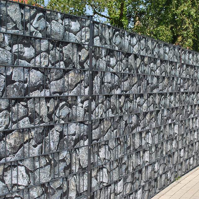 Sichtschutzstreifen  Bruchstein groß