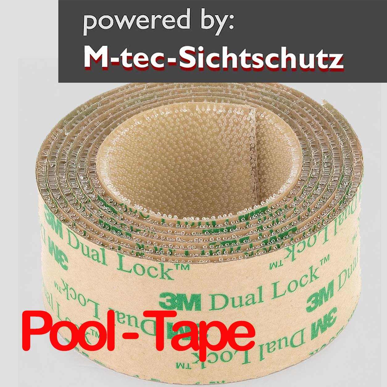 1a Hochwertige  Klebe - Klett Tape der Qualitätsmarke 3M 