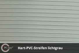 Hart PVC Streifen Lichtgrau Hart PVC Streifen Lichtgrau