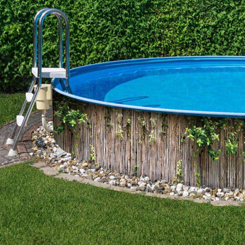 M-tec print® brilliante Poolverkleidung Motiv "Bamboo"