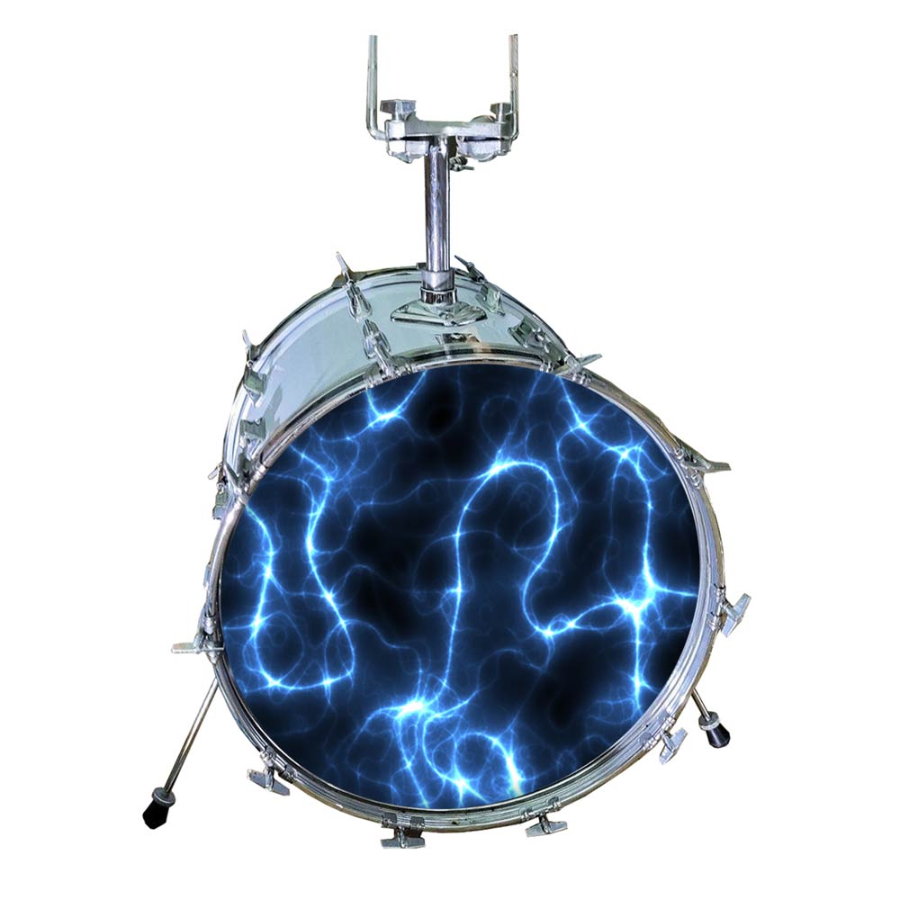 M-tec print® Bass Drum Fell - Magic