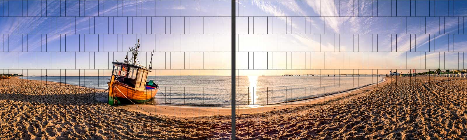 Sonderaktion - XL Fotodruck Panorama Poster