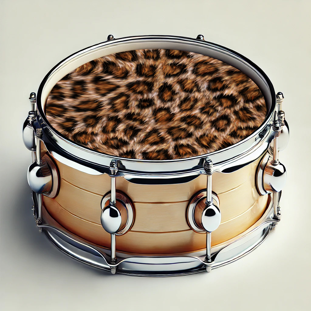 M-tec print® Bass Drum Fell - Deep Sea