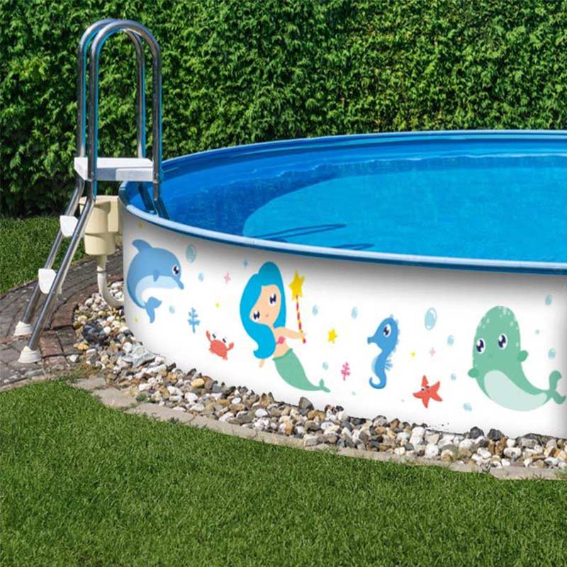 M-tec print® Poolverkleidung - Brilliant Druck "Ocean Kids"