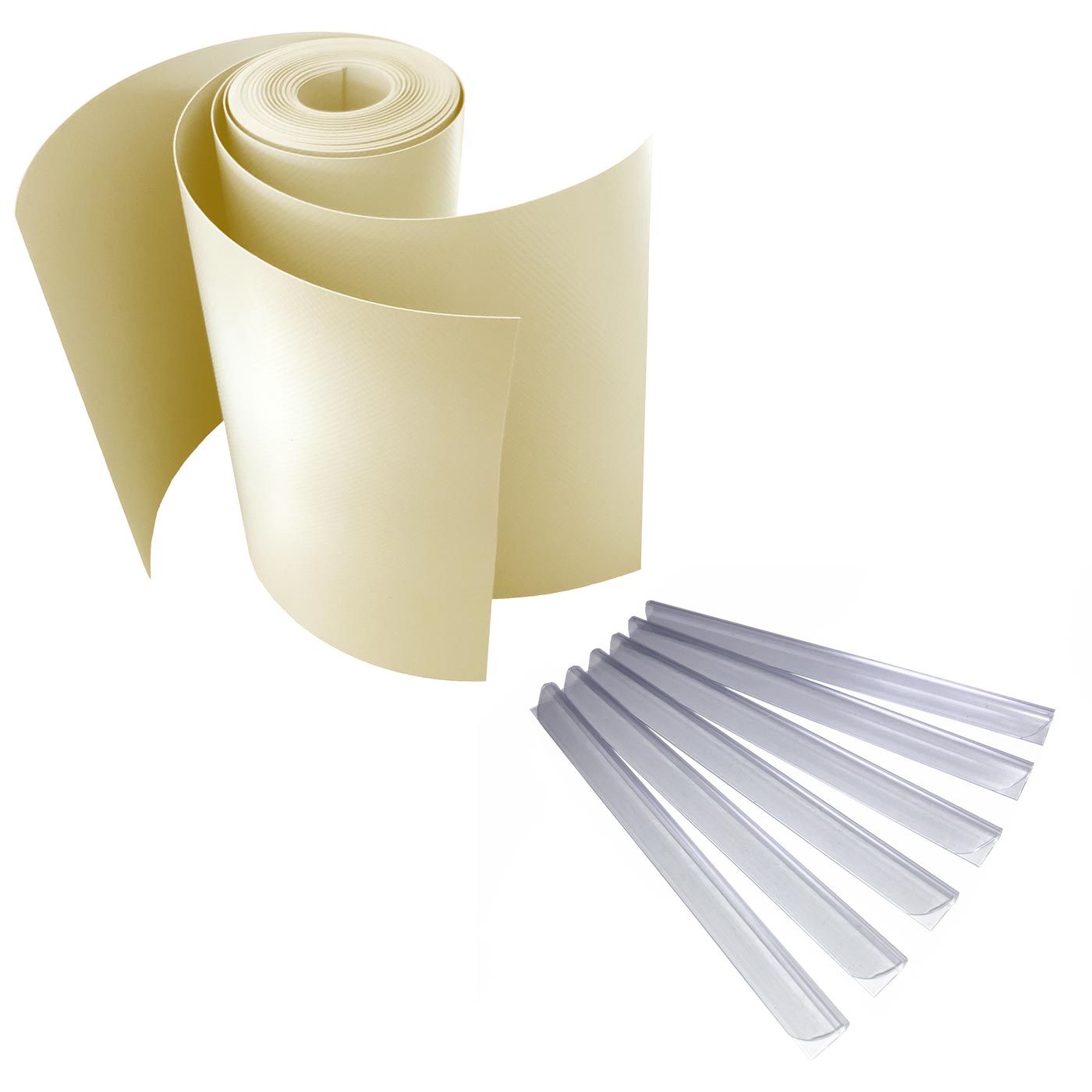 M-tec Profi-line®  konfektioniertes | Set creme beige