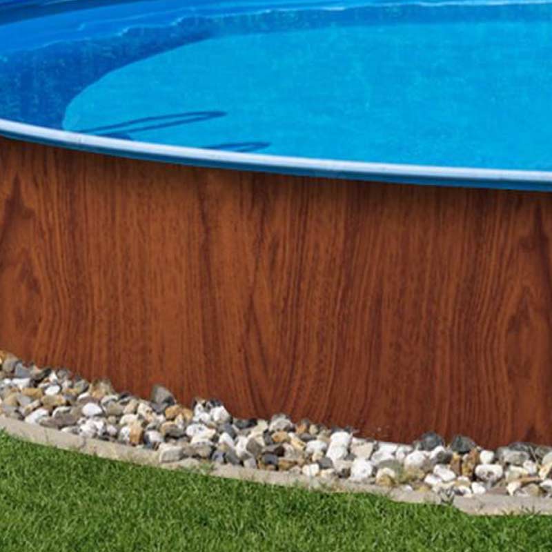 M-tec print® Poolverkleidung Holzdekor