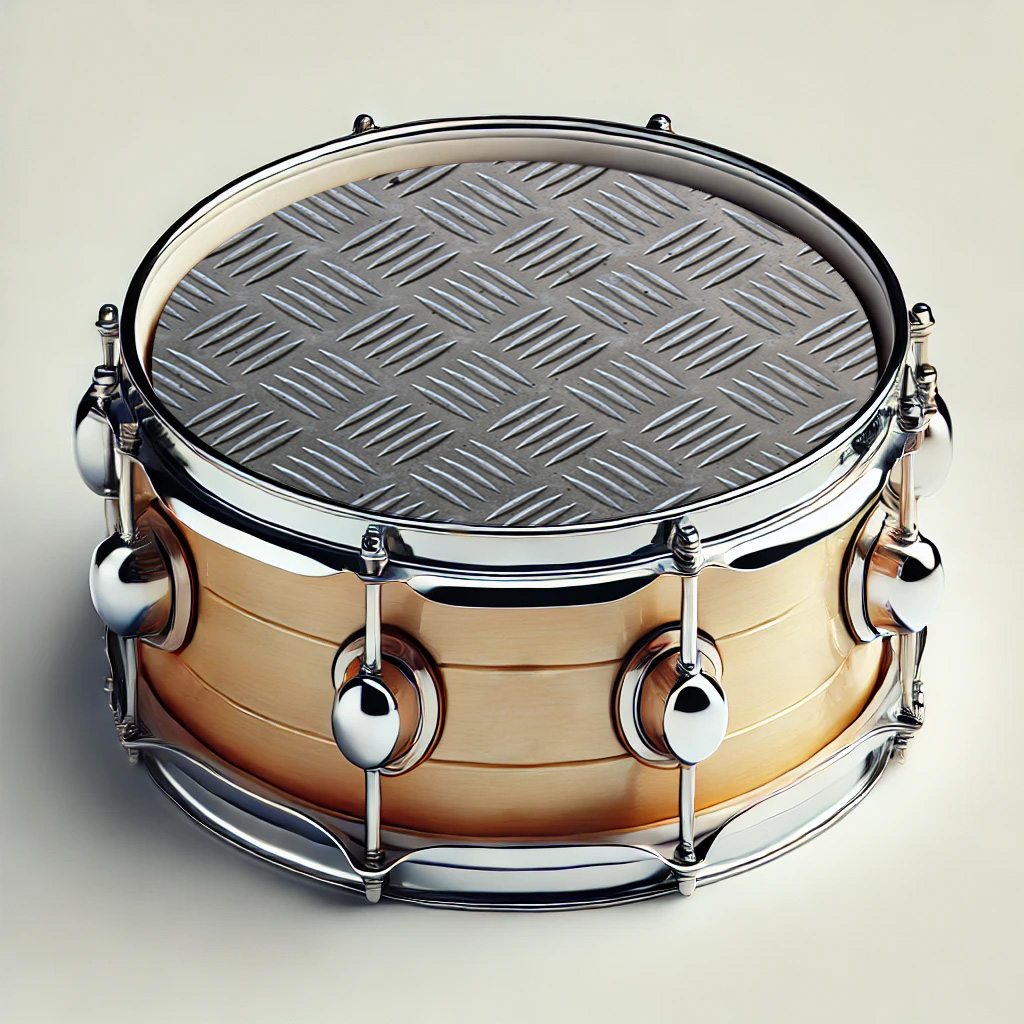M-tec print® Bass Drum Fell - Deep Sea
