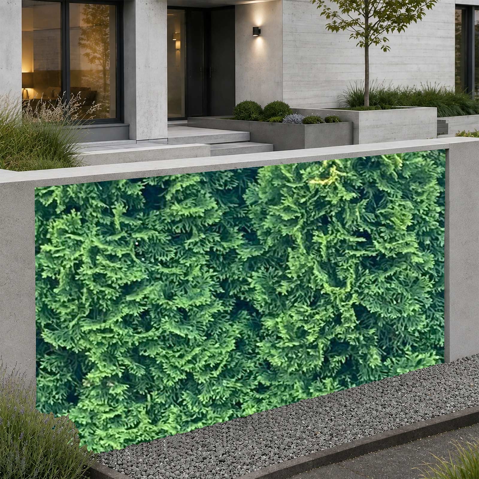 M-tec print® Planen Poster |  Thuja Banner