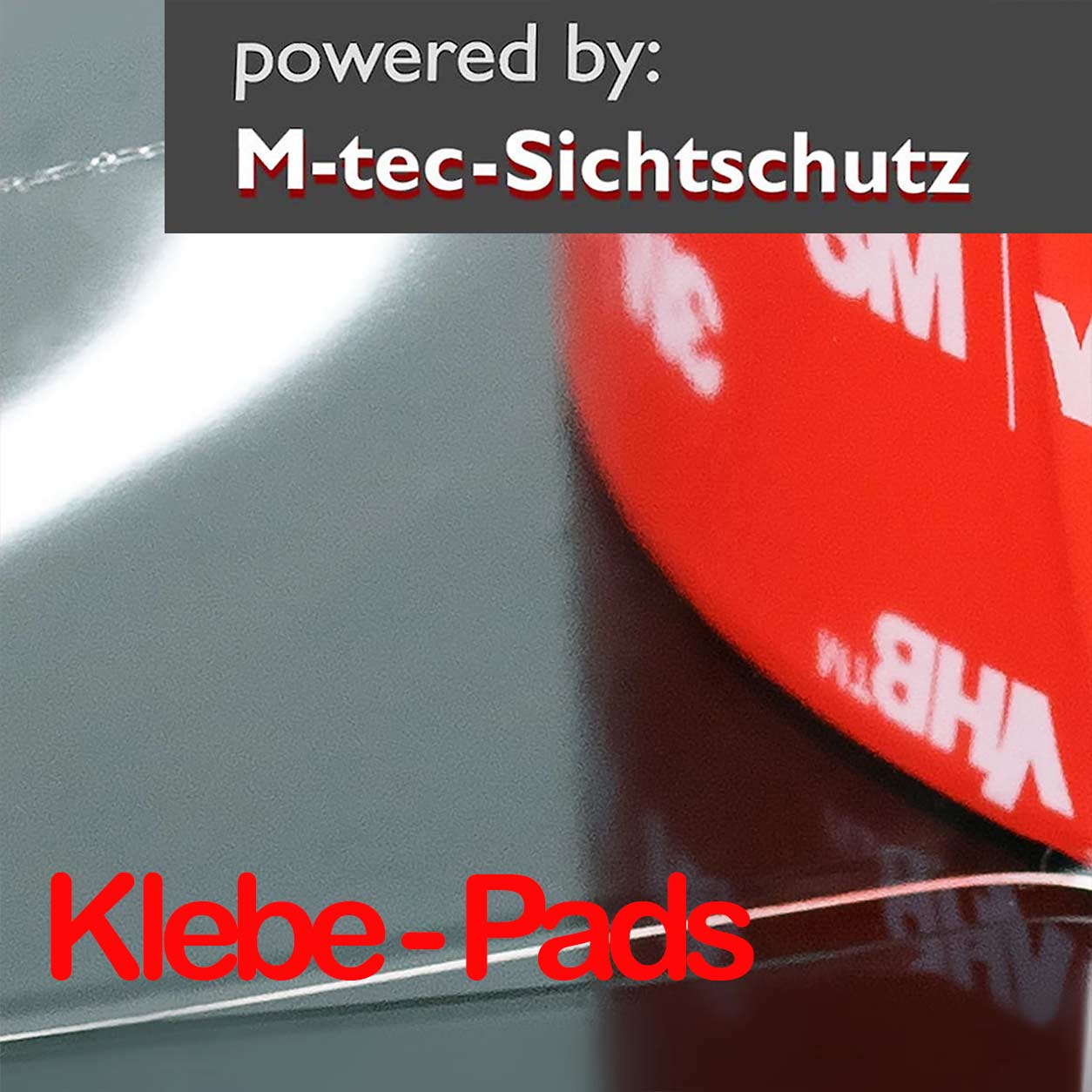 10 hochtransparent doppelseitig 50mm x 25mm Klebepads