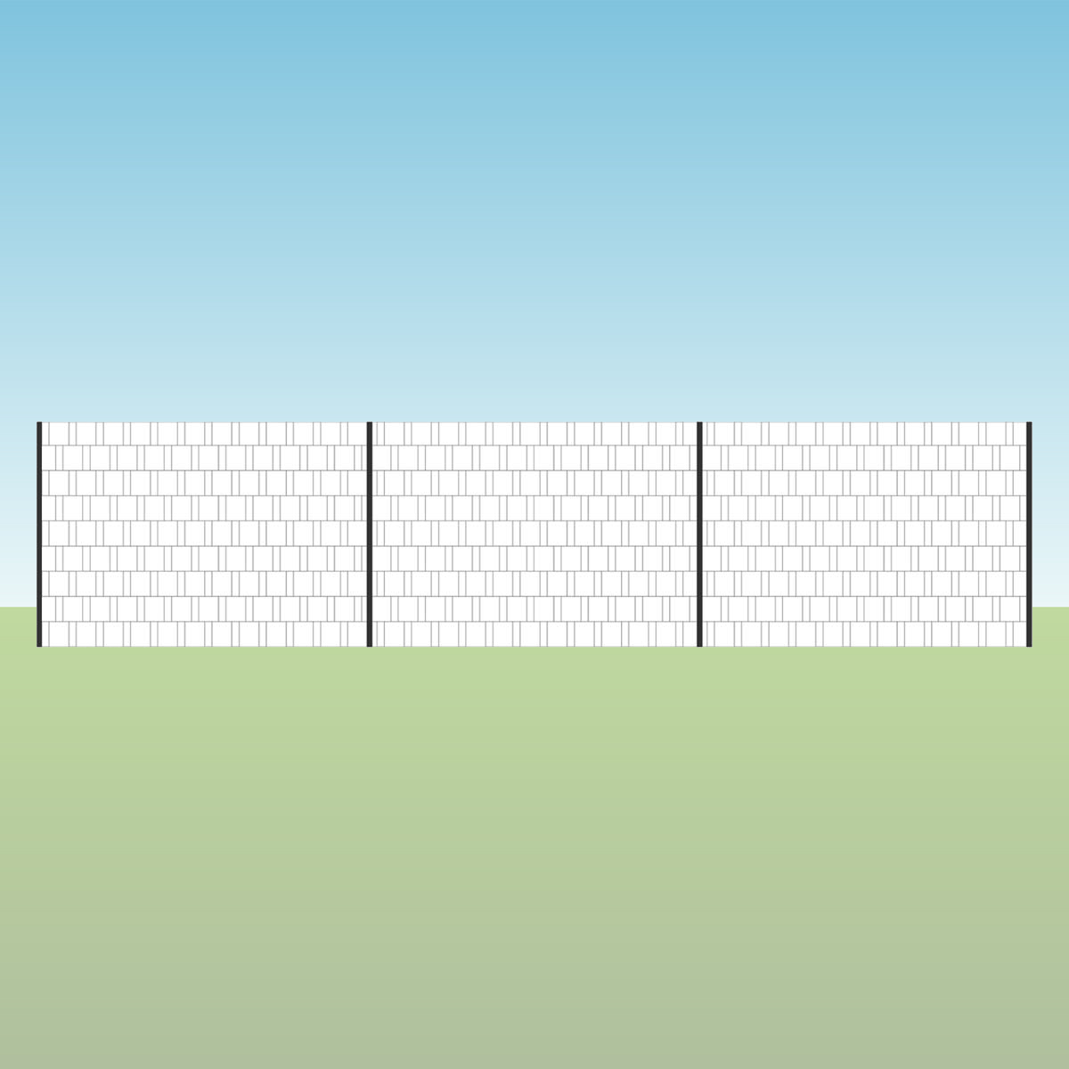 Panorama Zaun XXL