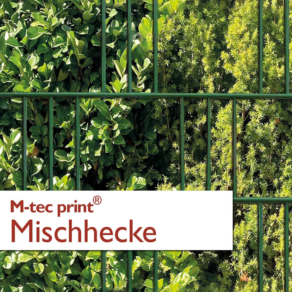 "M-tec print®" Weich-PVC - Mischhecke "M-tec print®" Weich-PVC - Mischhecke