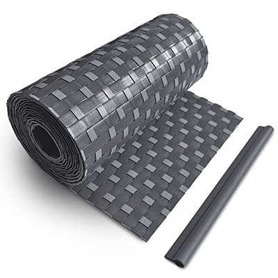 Sonderedition lounge Rattanstreifen „Graphite Line“ anthrazit