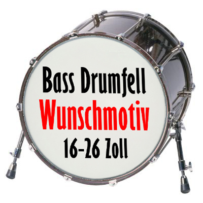 Bass Drum Wunschmotiv - Logo | Bild-Upload
