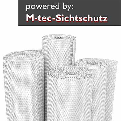 M-tec lounge Rattanmatte weiss