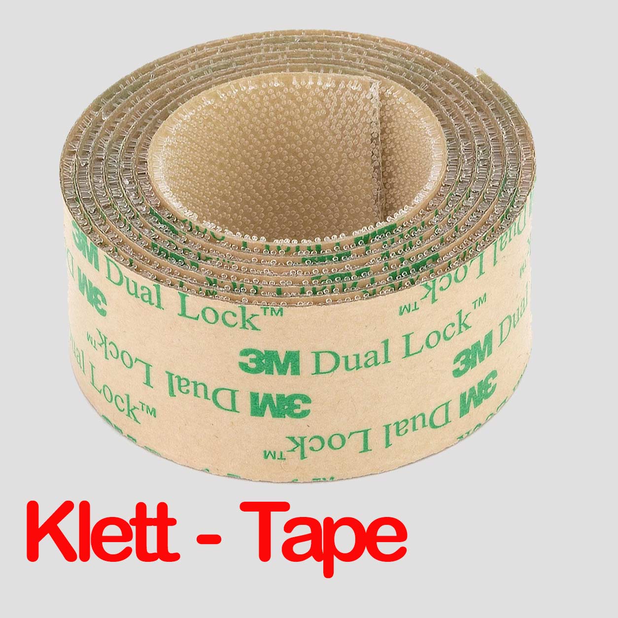 1a Hochwertige  Klebe - Klett Tape der Qualitätsmarke 3M 