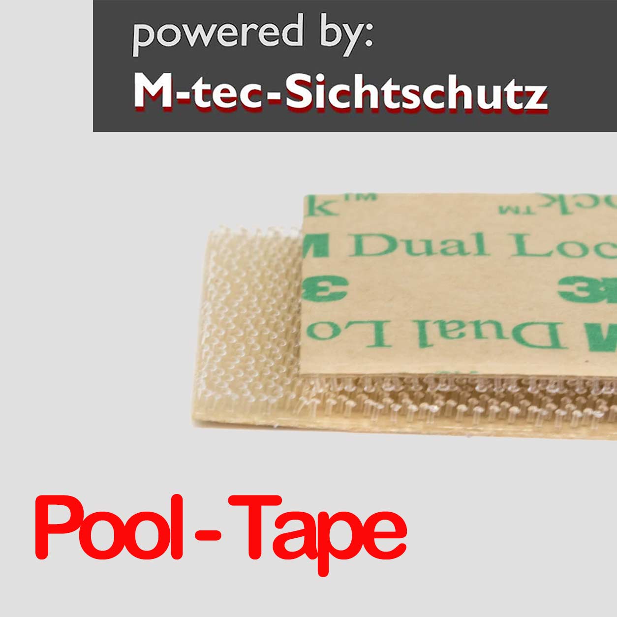 1a Hochwertige  Klebe - Klett Tape der Qualitätsmarke 3M 