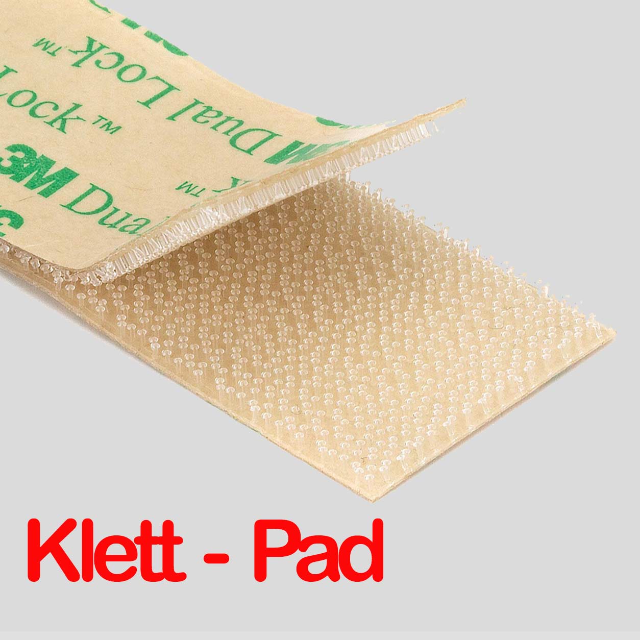 12 Hochwertige Klebe  Klettpads der Qualitätsmarke 3M