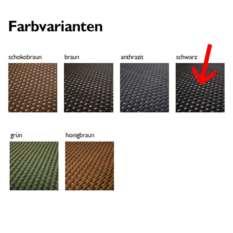 Rattan Matten Pool Verkleidungen schwarz im  Zuschnitt