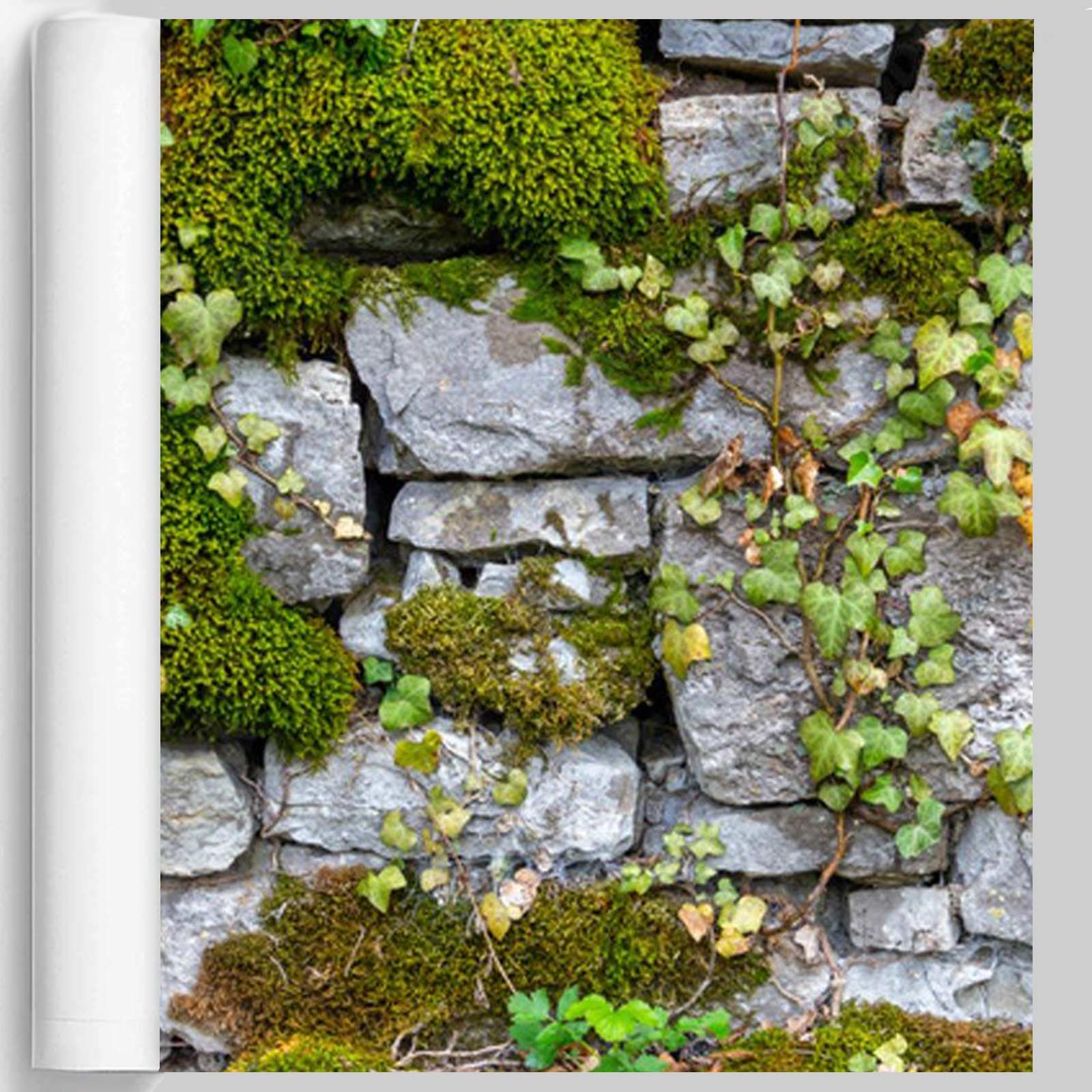 M-tec print® Bedruckte Qualitäts Poolverkleidung "Brunnen Mauer" 