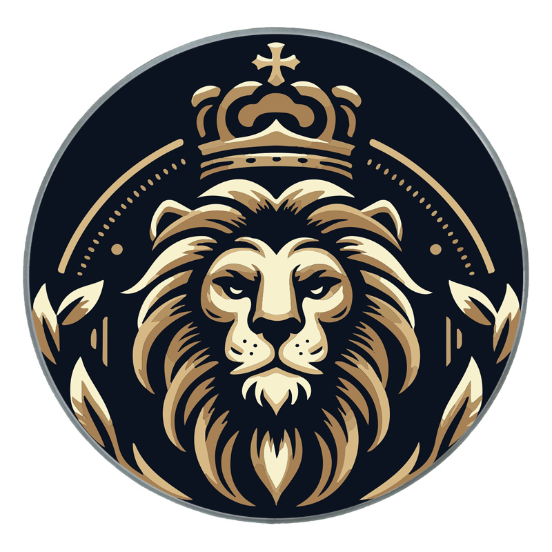 M-tec print® Bass Drum Fell - Motiv "Lion KIng"