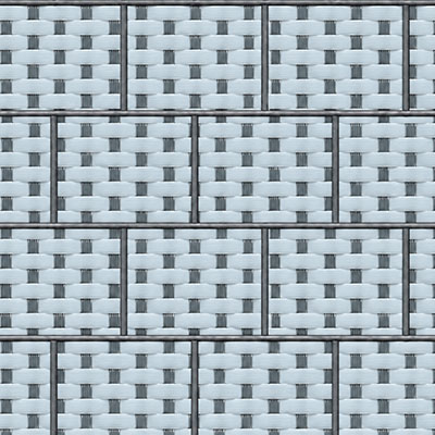 Sonderedition  Lounge Rattanstreifen „Graphite Line“ grau