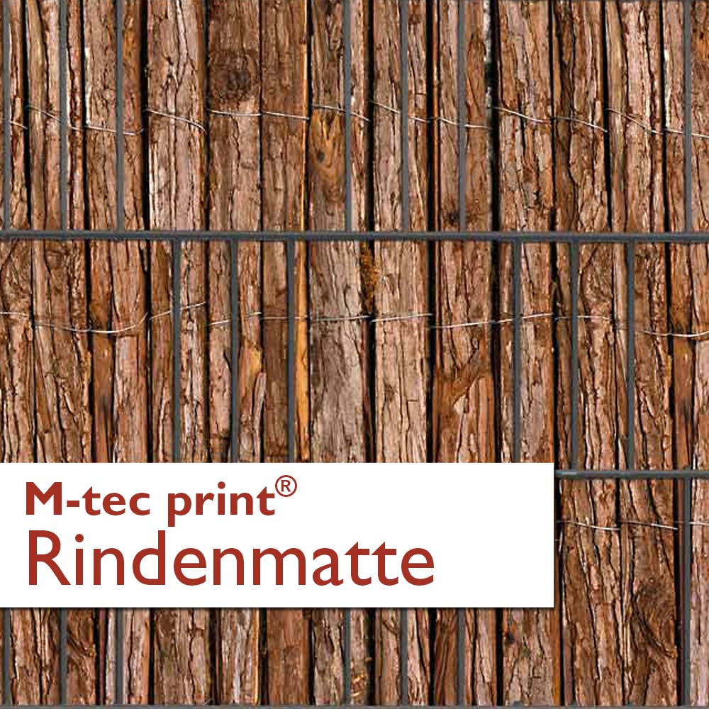 "M-tec print®" Weich-PVC Rindenmatte