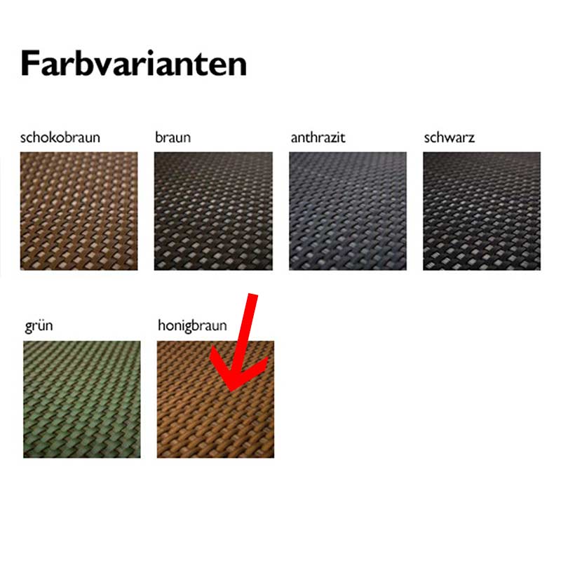 Rattan Pool Verkleidung Umrandet in Honigbraun im Sondermaß  
