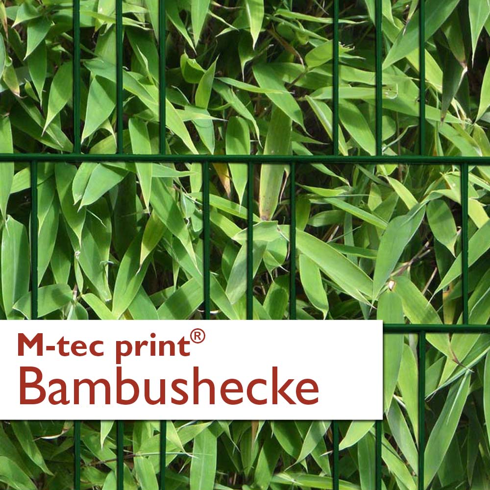 "M-tec print®" Weich-PVC - Bambushecke