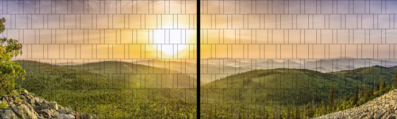 Sonderaktion - XL Fotodruck Panorama Poster