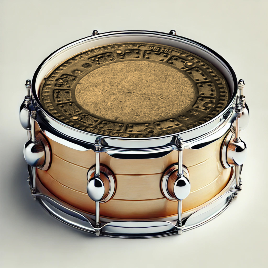 M-tec print® Bass Drum Fell - Deep Sea